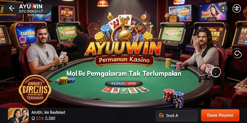 Tampilan gameplay AYUWIN yang mendebarkan dan interaktif.