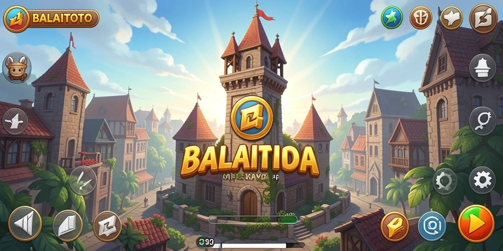 Gambaran aksi seru dalam game Tower Defense BALAITOTO.