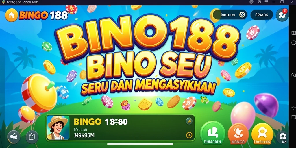Tampilan gameplay menarik dari BINGO188 dengan suasana bingo yang seru.