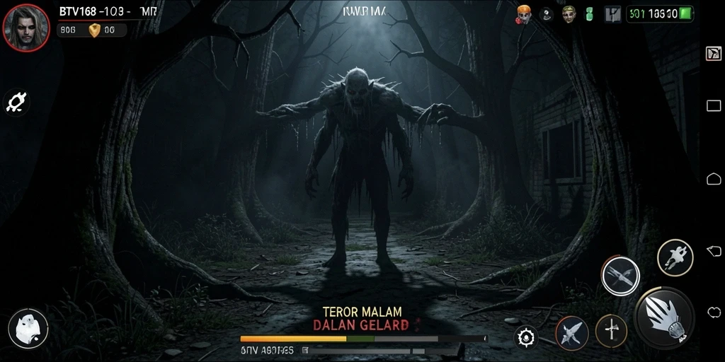 Screenshot BTV168 menampilkan suasana menyeramkan dari gameplay yang mendebarkan.