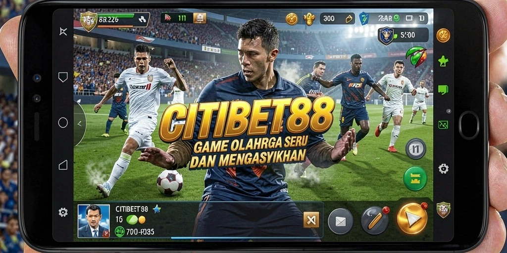 Tampilan gameplay seru dari CITIBET88 dengan berbagai pilihan olahraga.