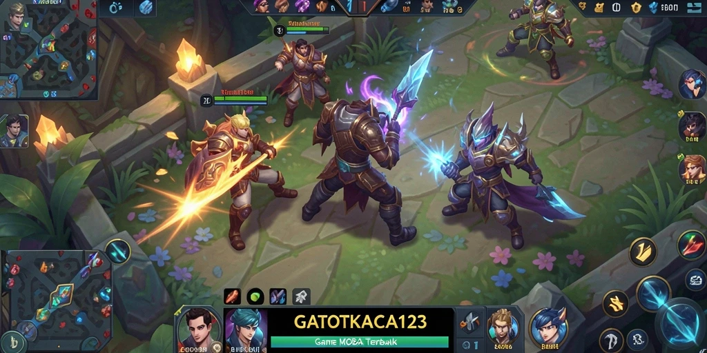 Gameplay seru dengan pertarungan strategi di GATOTKACA123.