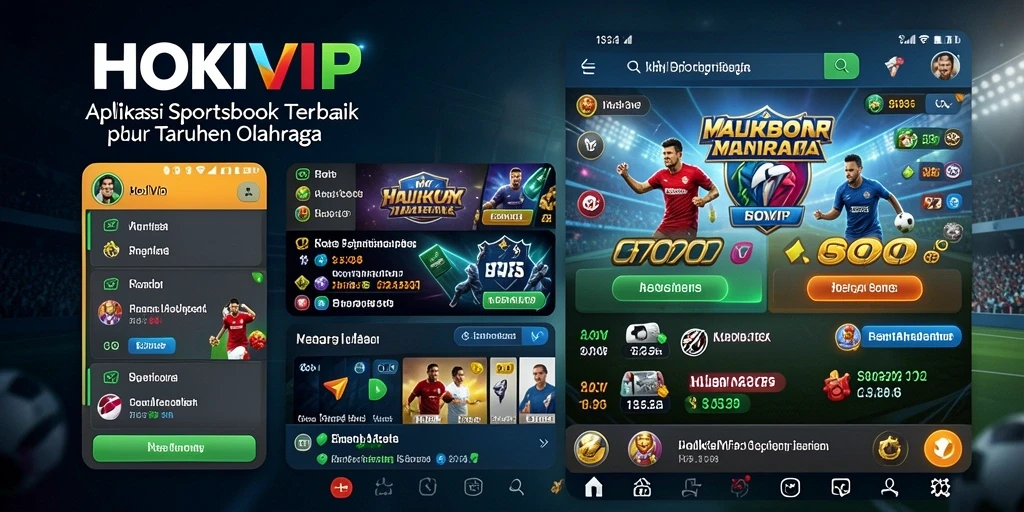 Tampilan gameplay Sportsbook HOKIVIP yang memukau dan interaktif.