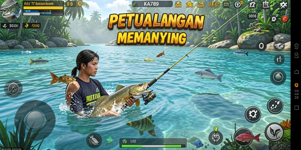Tangkapan ikan yang menegangkan di dalam game KA789.