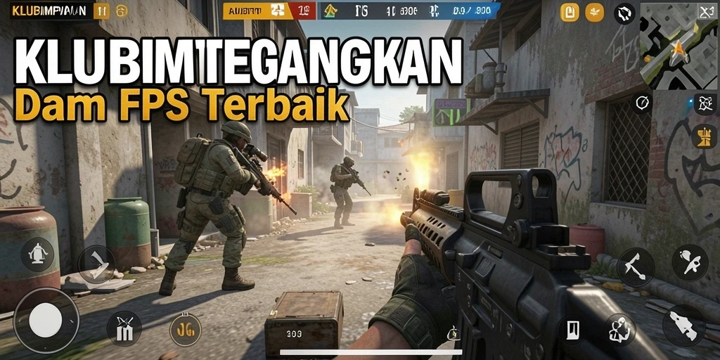 Tampilan gameplay menegangkan di KLUBIMPIAN dengan grafis memukau.