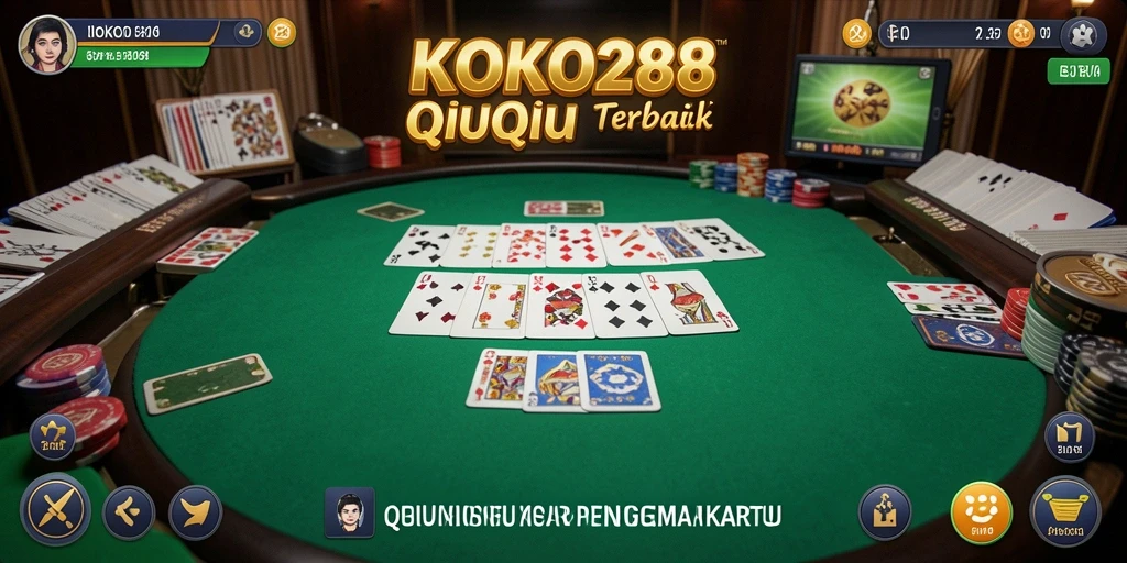 Gameplay QiuQiu yang seru dan interaktif di KOKO288.