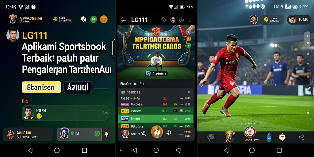 Tampilan screenshot LG111 menampilkan antarmuka taruhan olahraga yang menarik.