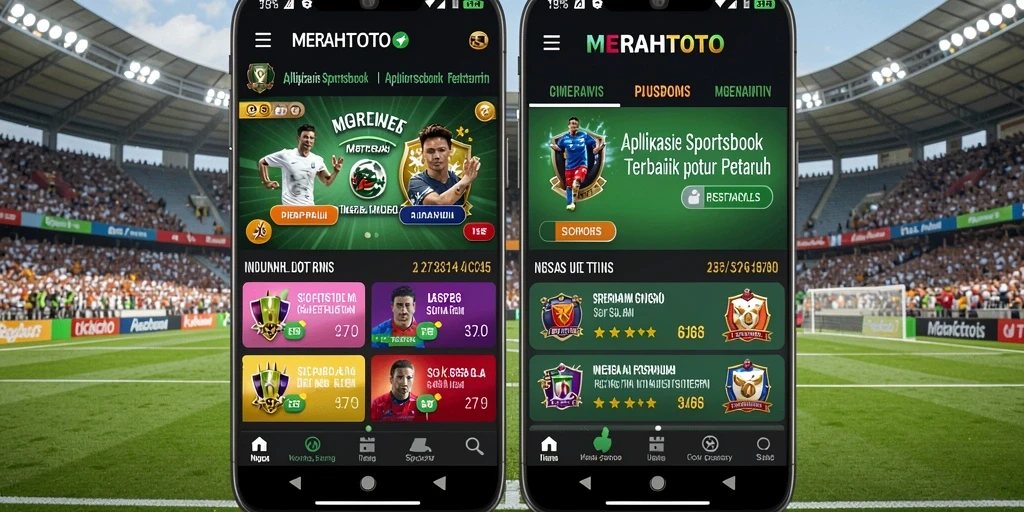 Tampilan menarik dari game Sportsbook MERAHTOTO pada layar smartphone.