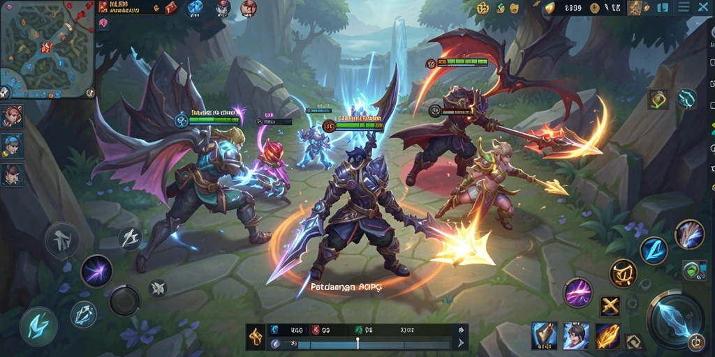 Tampilan gameplay epik dari game ARPG MLBB8.