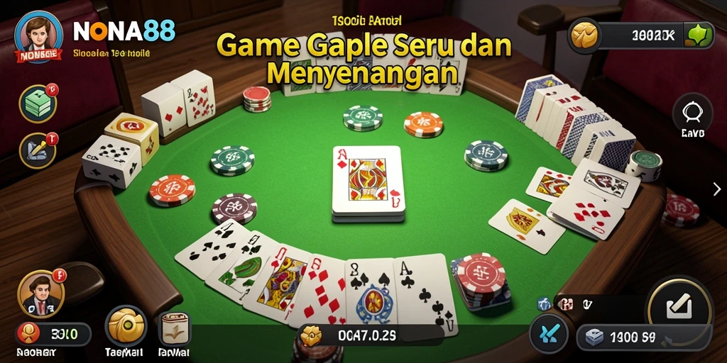 Tampilan gameplay NONA88 yang seru dan interaktif.