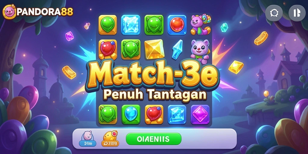 Tampilan gameplay PANDORA88 yang seru dan penuh warna.