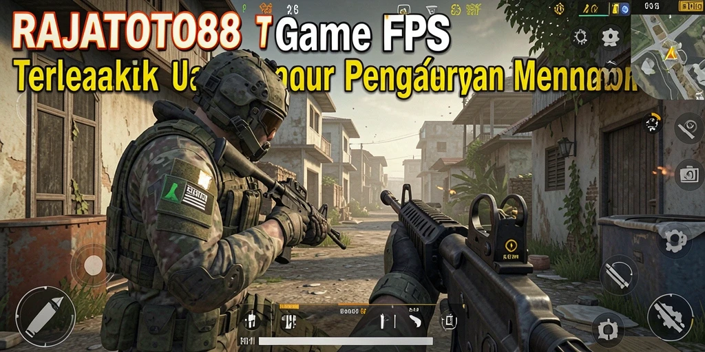 Gambaran gameplay dinamis RAJATOTO88 yang mengasyikkan.