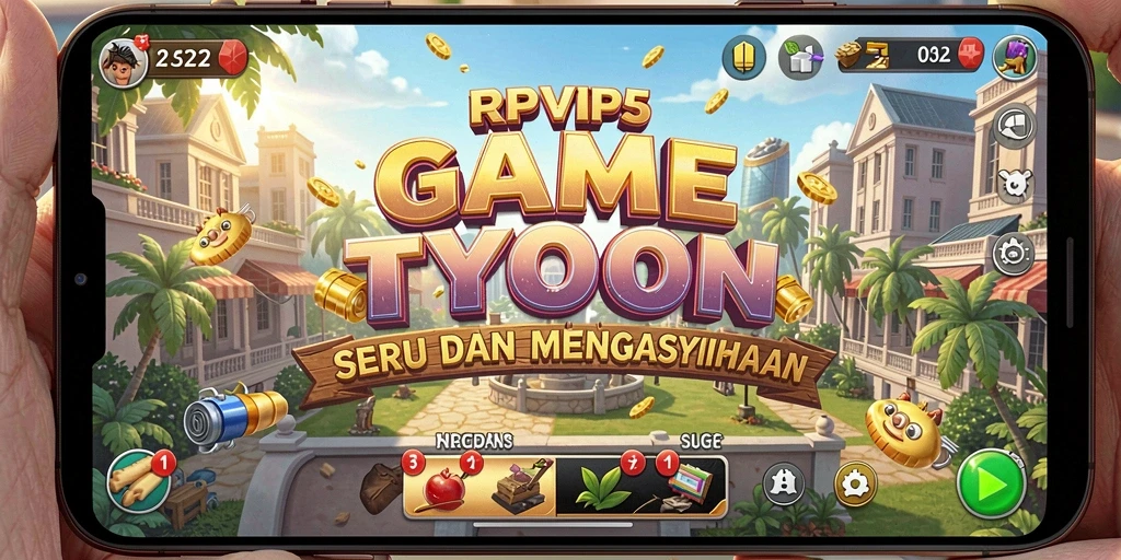 Tampilan gameplay RPVIP5 yang menantang dan seru.