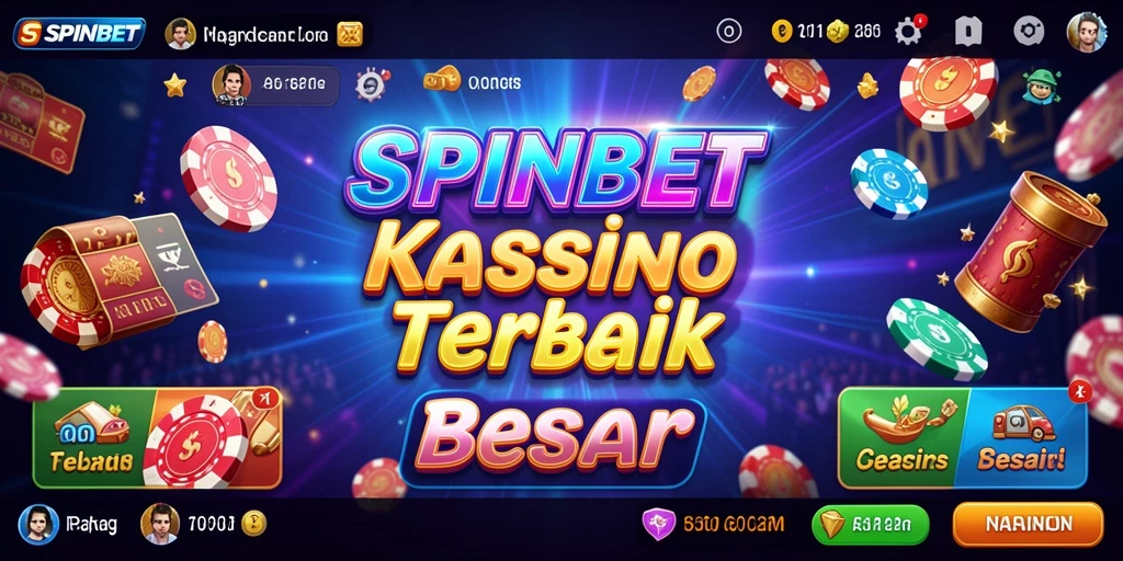 Tampilan menarik dari gameplay SPINBET di kasino digital.