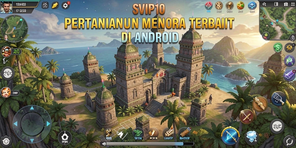 Tampilan gameplay SVIP10 yang menegangkan dalam aksi Tower Defense.
